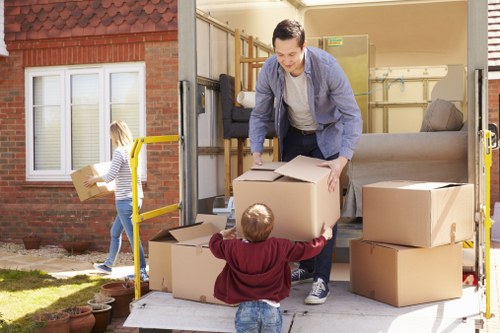 Checklist and moving supplies used for planning a removal in Neasden