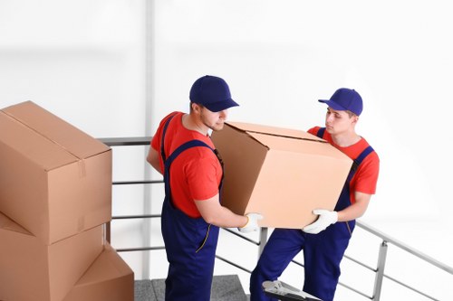Illustration of accessible local moving service content for Neasden users
