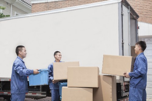 Professional movers handling a flat or office move in Neasden