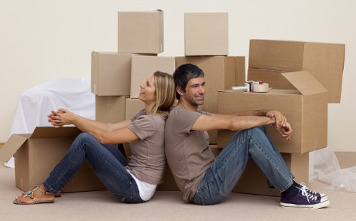Commercial man and van delivery service in Neasden